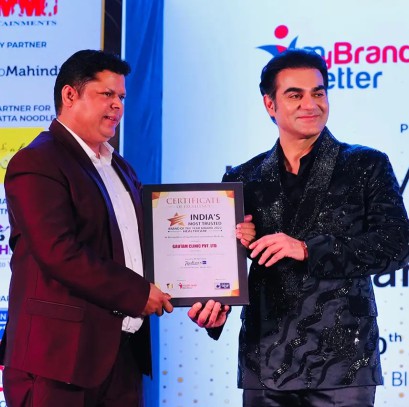 India's Trusted Sexologist Award by Arbaaz Khan